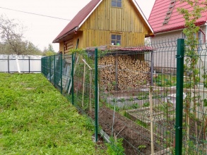 3D заборы 15 метров фото в Горках Ленинских